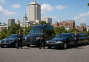 luxury fleet of copland chauffure car