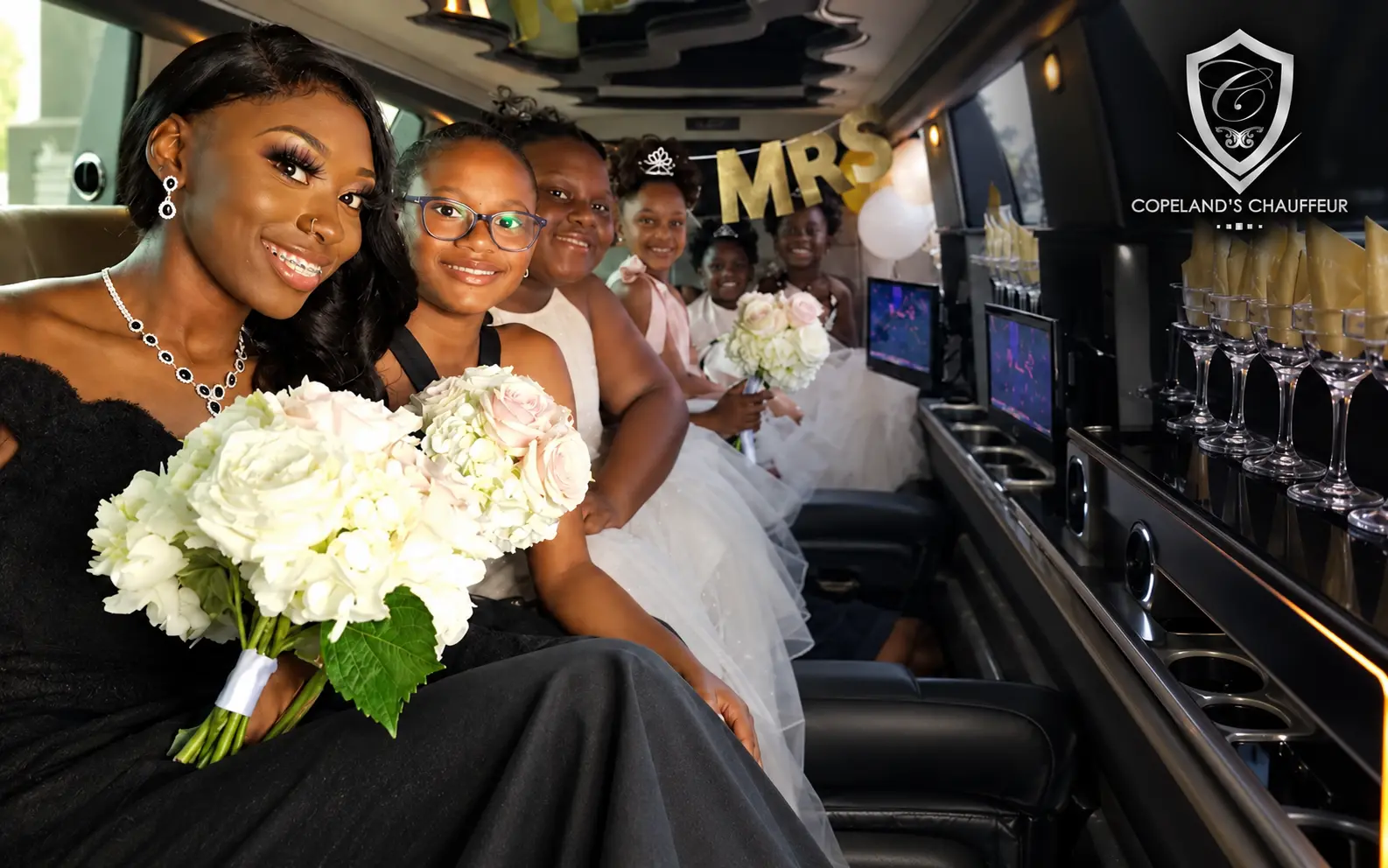 Bachelor and bachelorette party transportation in Monticello, FL by Copeland’s Premium Chauffeur Services