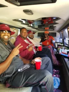 Bachelor party transportation in Monticello, FL by Copeland’s Premium Chauffeur Services